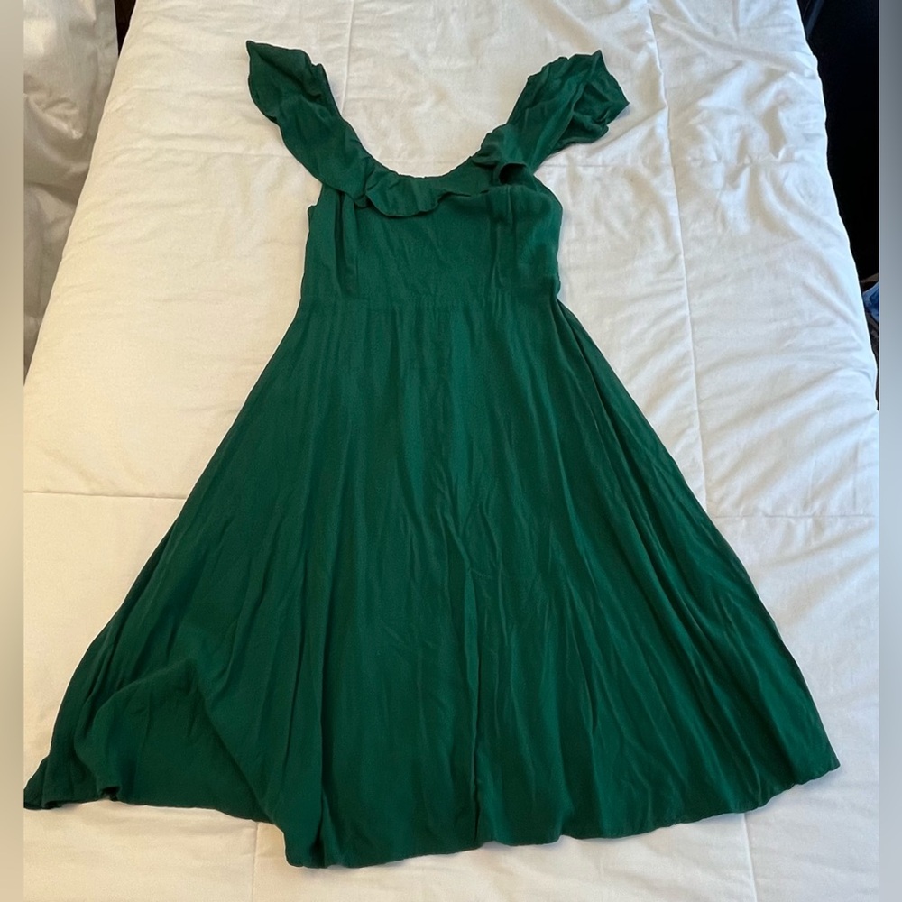 Green dress